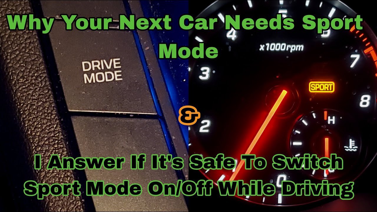 Can You Switch to Sport Mode While Driving