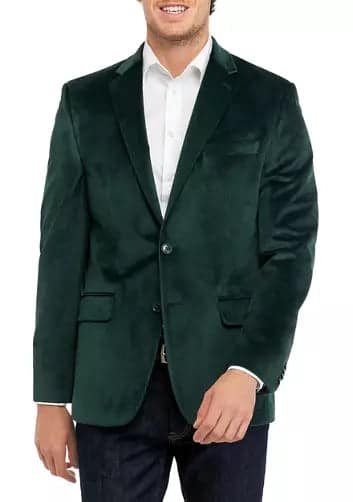 Green Velvet Sport Coat