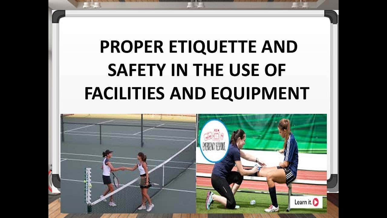 Rules Pertaining to Proper Etiquette for a Sport