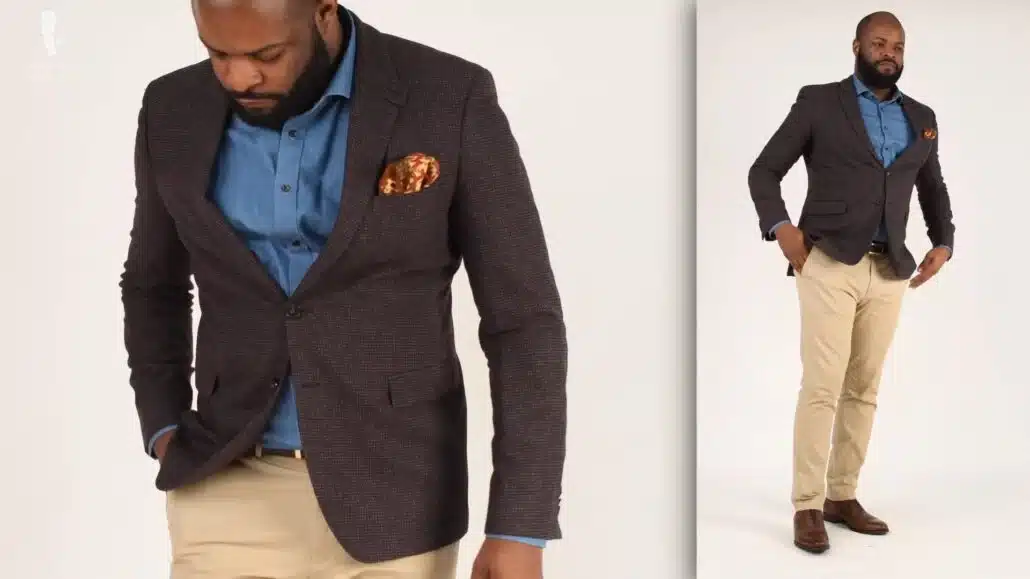 Sport Coat With Elbow Patches