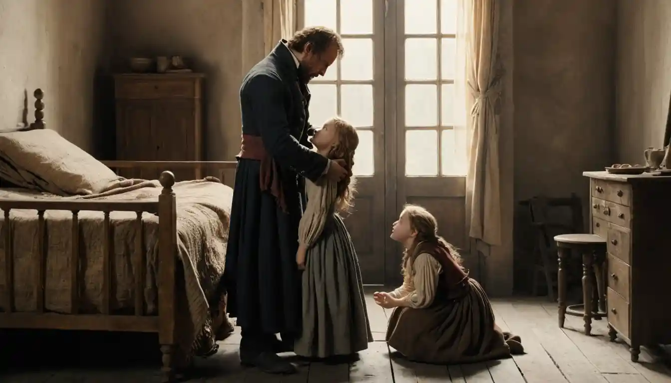 Cosette is the young girl