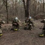 Photo: Ukrainian troops with the 33rd Brigade Train in the Dnipropetrovsk region