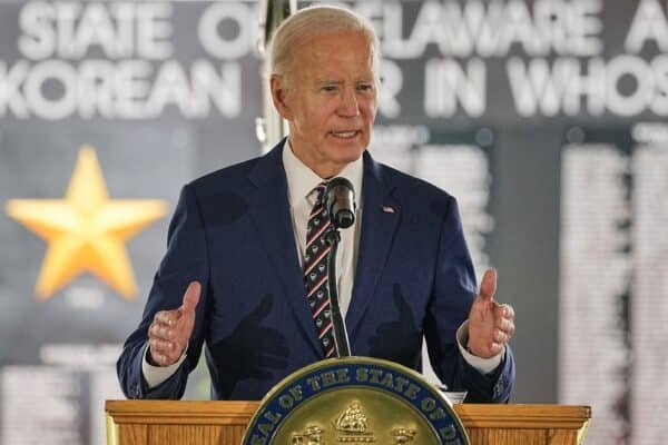 Biden says 'I feel good' and 'optimistic' in the first public comments on cancer treatment