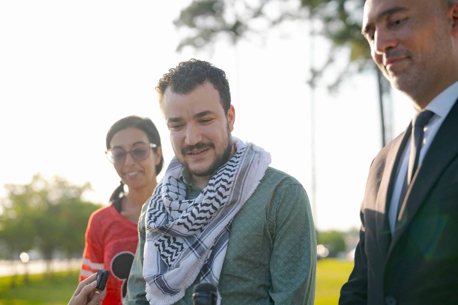 Photo: USA. Protests of the Mahmoud Khalil Campus