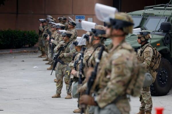 Noem says that the guard would not be needed in Los Angeles if Newsom had done his job