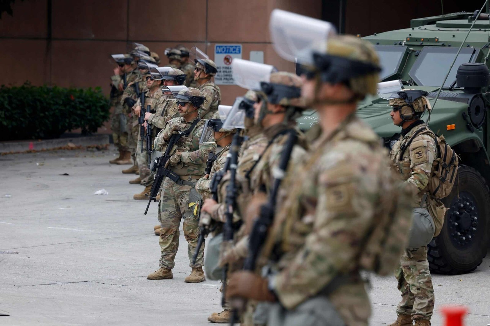 Noem says that the guard would not be needed in Los Angeles if Newsom had done his job