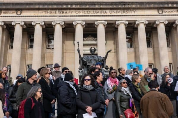 The Department of Education threatens the accreditation of the University of Columbia, invoking laws against discrimination Photo: Pro-Palestinian Rally held at the Columbia University Campus